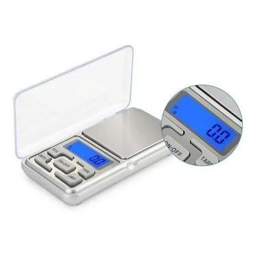 Imagem de Mini Balança Digital De Bolso E Alta Precisão 0,1g Até 500g - SG UTILI