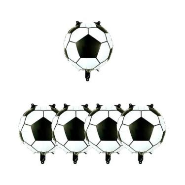 Imagem de Decorações De Festa De Aniversário Com Tema De Futebol, Balões De Alum