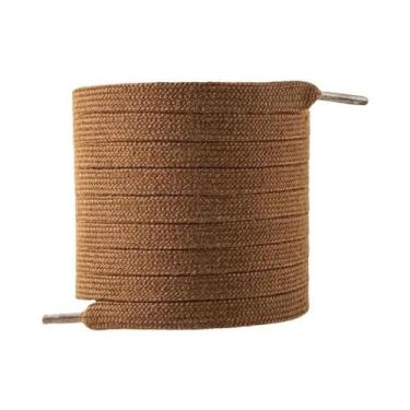 Imagem de Cadarços De Algodão Planos Unissex Para Tênis De Cano Alto AF1 AJ1, Ca