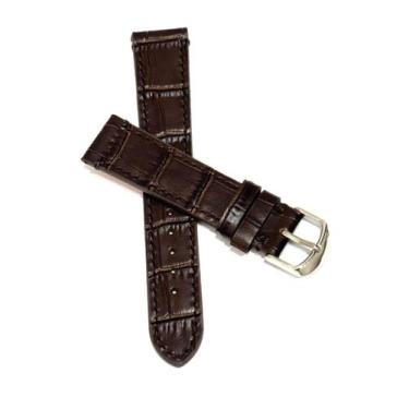 Imagem de Pulseira Relógio Couro Textura Croco, Espessura maior.LC15 - MFIX, Mar