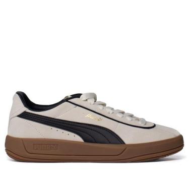 Imagem de Tênis Feminino Puma Camurça Off White/Preto, Off white, 39