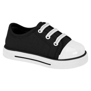 Imagem de Tenis Molekinha 2732.202 Star Infantil, Preto, 21