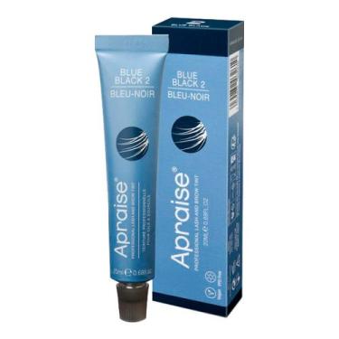 Imagem de Tintura Apraise Para Cílios, Sobrancelhas e Barba 20ml, Blue Black 2