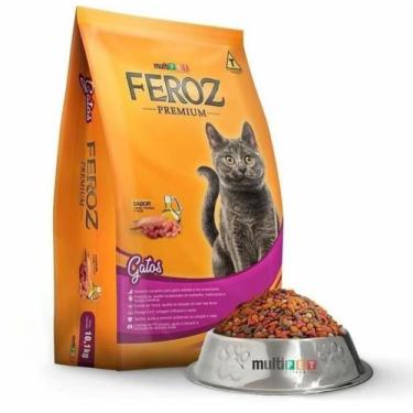 Imagem de Ração Gatos Feroz 10kg - Multipet