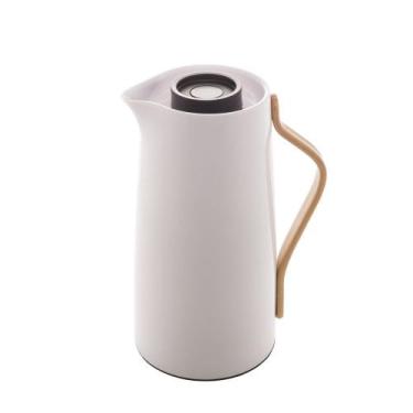 Imagem de Garrafa termica com cabo curve branca 1L - BON GOURMET