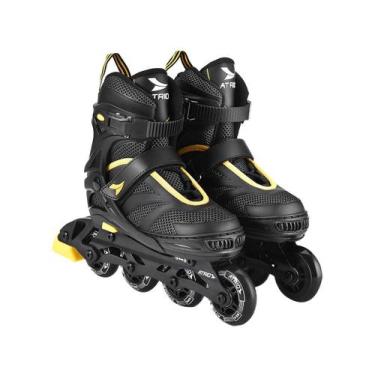 Imagem de Patins in Line Atrio ES307 Preto e Amarelo - Patins Line, Preto e Amar