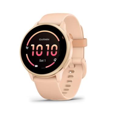Imagem de Garmin Relógio Vivoactive 6 Rosa 43mm com Monitor Cardíaco de Pulso e GPS