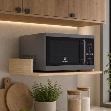 Imagem de Suporte Suspenso Para Micro-ondas Forno 60x40 cm Class L03 Amadeirado 