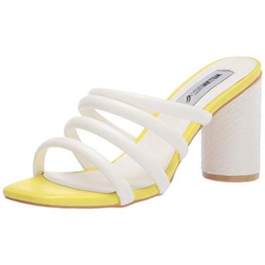 Imagem de William Rast Sandália feminina de salto confortável, Branco, 35