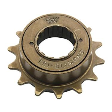 Imagem de LoveinDIY Roda dentada de roda livre de dentes BMX Bike 14T Bronze Steel Single