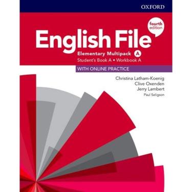 Imagem de English File Elementary A - Student's Book With Workbook And Online Practice - Fourth Edition - 4ª Ed.