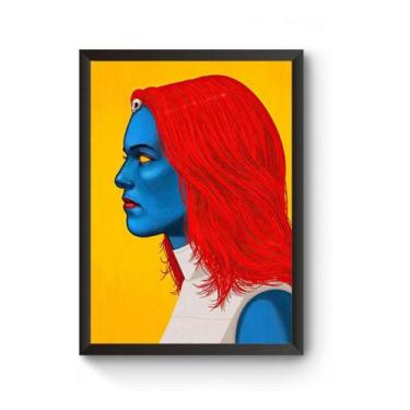Imagem de Poster Moldurado X Men Mistica - Fanarte