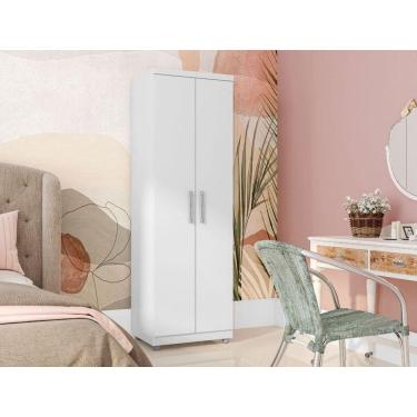 Imagem de Armário Multiuso Sabrina Com 2 Portas E 5 Prateleiras Branco