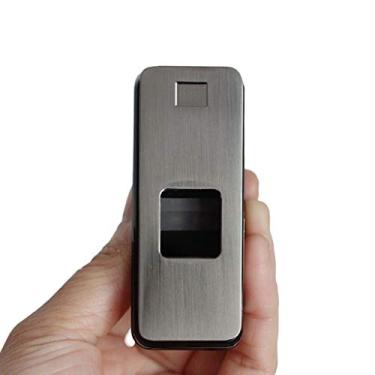 Imagem de Mini fechadura inteligente recarregável anti-roubo fechadura de porta de armário de impressão digital cofre segurança escritório doméstico gavetas sem chave Locker (cor: D) (E)