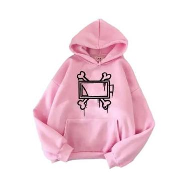 Imagem de Moletom Unissex De Outono Inverno Com Capuz E Estampa Murder Drones, E