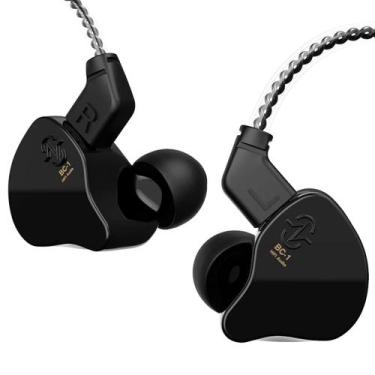 Imagem de Monitores de ouvido YINYOO Melody Wired Earbuds 1DD 1BA IEM HIFI