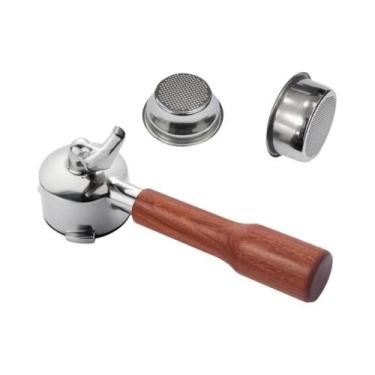 Imagem de Portafilter De Café De Boca Dupla De Aço Inoxidável 54mm Para Breville