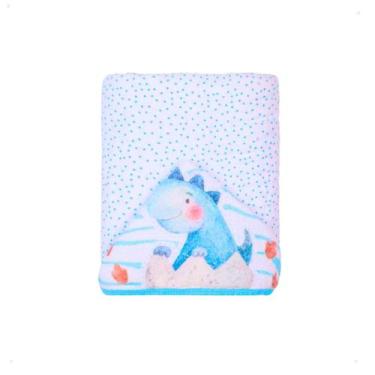 Imagem de Toalha de Banho Bordado Com Capuz Para Bebê Menina e Menino Soft Premi