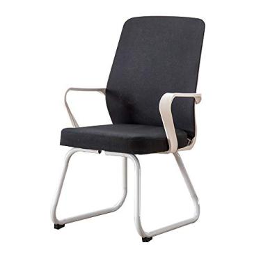 Imagem de Assento de algodão ergonômico reclinável para computador para escritório executivo arco de computador mesa de tecido para escritório sala de reuniões