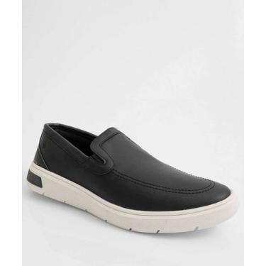 Imagem de Sapatênis Masculino Slip On Casual Preto-67141 - STIR, Preto, 42