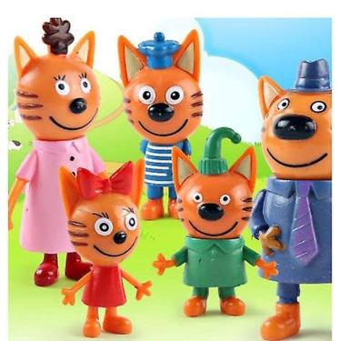 Imagem de Brinquedos Action Figure, 5 unidades/lote, carro russo Three Little Kittens