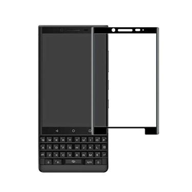 Imagem de INSOLKIDON Compatível com [2 unidades] Película de vidro temperado BlackBerry KEY2 Capa completa Ultra Fina Ultra Transparente 3D Premium Protetor de Tela Vidro Protetor BlackBerry KEY TWO (3D)