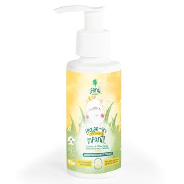 Imagem de Leave In Creme de Pentear Infantil Natural com blend de 7 Óleos essenciais e Extrato de Aloe Vera e Camomila + Pantenol