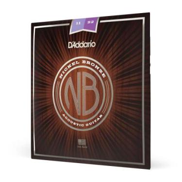 Imagem de Encordoamento Violão Aço .011 D'Addario Nickel Bronze NB1152 - D addar