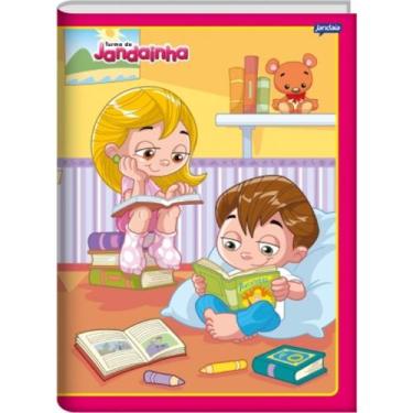 Imagem de Kit 5 Cadernos Brochurão 80 Folhas Universitário Capa Dura Infantil Ma