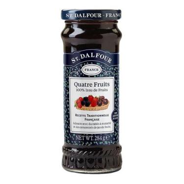 Imagem de Geléia Francesa St Dalfour 284g  - St. Dalfour, 4 Frutas