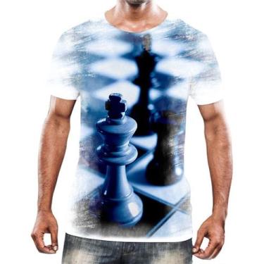 Imagem de Camiseta Camisa Jogo Tabuleiro Xadrez Rei Torre Rainha HD 3 - Enjoy Sh