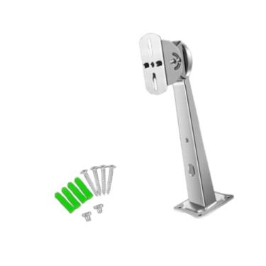 Imagem de YIJU Suporte para câmera de segurança, ângulo ajustável, metal, fácil de instalar, suporte portátil para câmera, suporte de montagem para escritório, Suporte de Parede