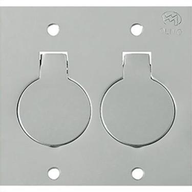 Imagem de Espelho Placa P/Piso Inox 4X4 2Tom Red Olivo Pll82