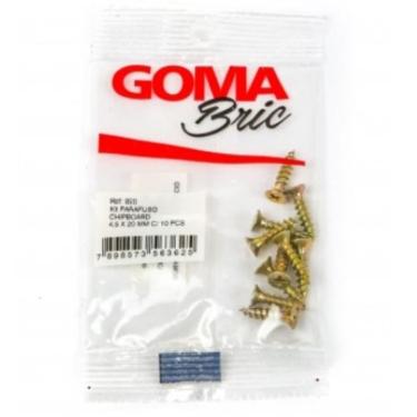 Imagem de Kit Parafuso Chipboard Goma 4,5 x 20 mm com 10 Peças