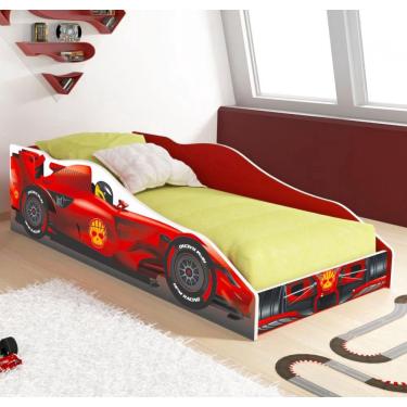 Imagem de Cama Infantil / MIni Cama Car F1 rpm - Fórmula 1 - Vermelha