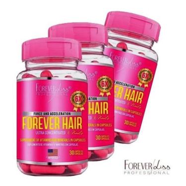 Imagem de 3X Forever Hair Crescimento Capilar Imediata Original
