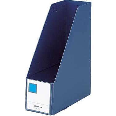 Imagem de Caixa de arquivo King Jim 4653, caixa G, PP, A4, armazenamento vertical, largura 100 mm, azul marinho