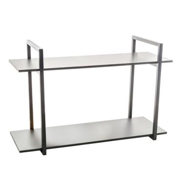 Imagem de METALTRU - Prateleira Dupla Metalon, Preto com Preto.