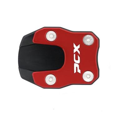 Imagem de Acessórios para motocicletas: placa de extensão para descanso lateral, placa ampliadora, suporte para descanso lateral, para PCX 125 PCX 150 PCX125 PCX150 PCX160