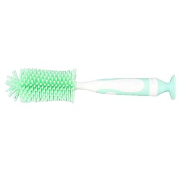 Imagem de Akozon Akozon Silicone Baby Bottle Brush Com Limpador de Bico - Escova de Limpeza Eficaz para Garrafas de bebê e Recipientes de água (Verde)