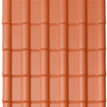 Imagem de Telha Pvc Plan 330cm X 88cm 6 Ondas Lux Telhas Terracota