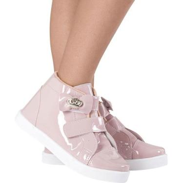 Imagem de Tênis Infantil Cano Alto Menina Feminino Botinha Casual Moda - Fashion