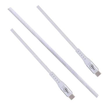 Imagem de Cabo USB-C para USB-C 1,2 m, Originais iPlace, Branco