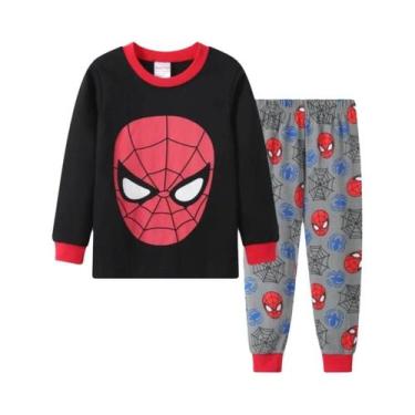 Imagem de Conjunto De Pijamas De Algodão Para Meninas, Roupas De Dormir Com Esta