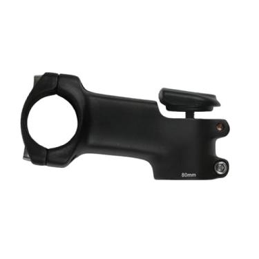 Imagem de Mesa de guidão quadrada com tampa, ângulo de 7 graus, 28,6 x 31,8 mm, compatível com garfos de 70/80/90/100/110/120 mm para bicicletas de montanha (MTB).(80MM)