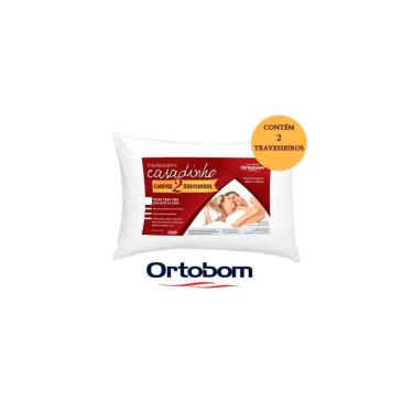 Imagem de Kit Travesseiro Ortobom Casadinho 2 Peças 45x65