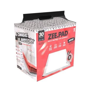 Imagem de Tapete higiênico zee pad branco c/30 un
