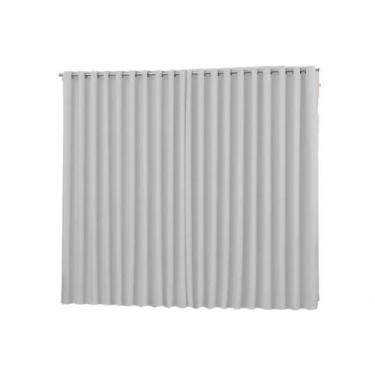 Imagem de Cortina Blackout 100% Tecido 4,00x2,50 Para Varão Simples - Ludatex, G