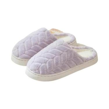 Imagem de Pantufas De Inverno Quentes E Confortáveis Antiderrapantes Para Uso In