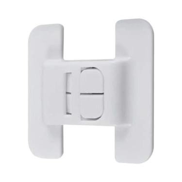 Imagem de Fechadura Adesiva Para Porta De Geladeira, Trava Antiabertura, Fechado